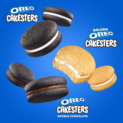 Pack, 3-5 Count Packs (15 Packs, 5 OREO Cakesters Soft Snack Cakes Variety Total Snack Per Flavor)