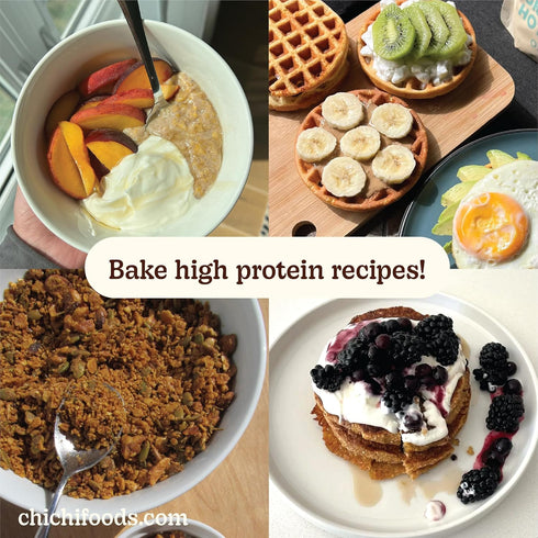 (3 pack (15 Multipack) Protein-Packed (10-11g), ChiChi Protein Hot Cereal | Apple Cinnamon, Maple Brown Sugar, Peanut