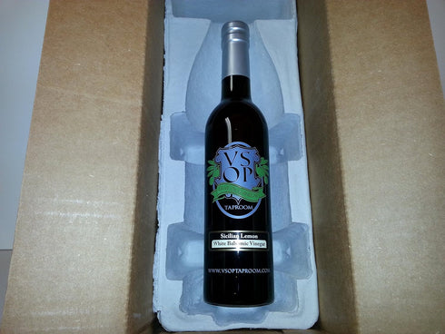 VSOP (375 ml 12.68 oz) Sicilian Lemon Aged White Balsamic Vinegar of Modena /