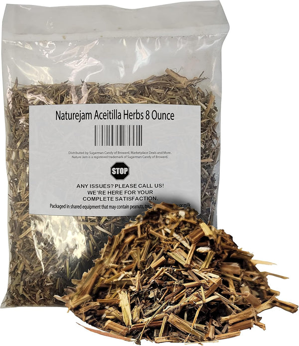 Naturejam Aceitilla Herbs 8 Ounce - Natural Unprocessed Hierbas from Mexico for Tea
