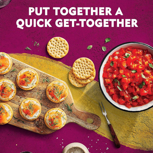 (6 Toasteds Crackers, Party Snacks, Lunch Snacks, Classic Buttercrisp Boxes)