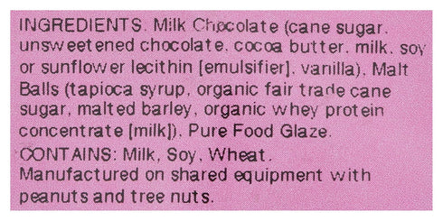 7 OZ SUNRIDGE FARMS Milk Chocolate Malt Balls
