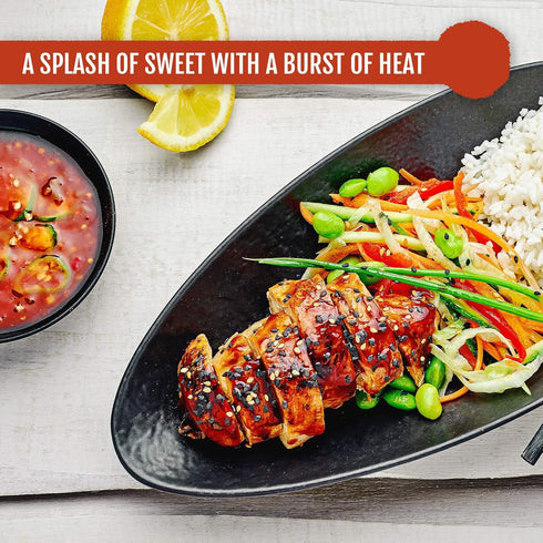 Best of Thailand Sweet Chili Sauce | 2 Bottles 23.65oz | Authentic Asian-Brewed Thai Marinade, No MSG, Kosher