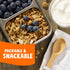 Kellogg's (Pack 12) Bear Naked Granola Cereal, Whole Grain Granola, Breakfast Snacks, Vanilla Almond Crisp