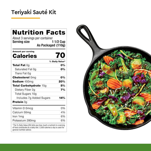 Taylor Farms 12.5oz Teriyaki Stir Fry Kit