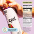 150mg 100mg 12oz 12 Pack Zest Clean Energy Drink Passionfruit Berry Caffeine + L-Theanine Natural Focus & Concentration