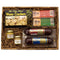 Gift Basket Village Gourmet Hearty Meat and Cheese Gift Box with Cheddar