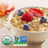 1.44 Oz (Pack 8) Quaker Organic Instant Oatmeal, Maple & Brown Sugar, Breakfast Cereal