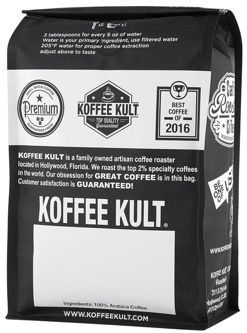32oz) Koffee Kult Koffee Kult Medium Roast Smooth and Flavorful Medium Roast Coffee Beans- Perfect for a Relaxing Cup
