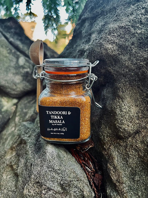 4 oz. Gourmet Tandoori & Tikka Masala - | Handcrafted, authentic Indian spice blend, perfect for poultry, seafood