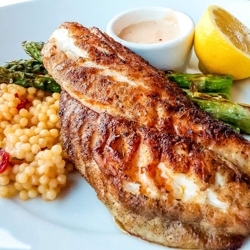 2019-6.7 oz 7008 The Spice Lab Spicy Fish & Seafood Rub Seasoning - Cajun Salmon & Crawfish Boil Blend - AWARD WINNING