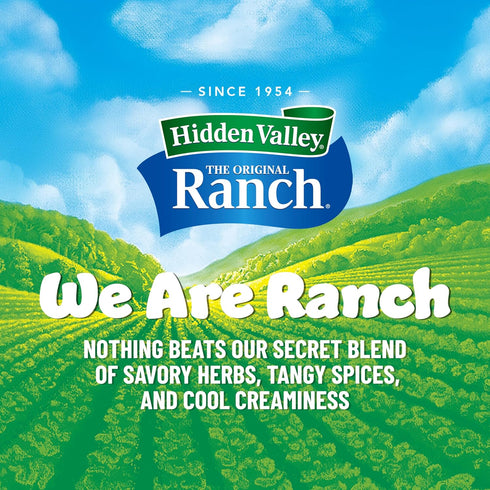 12 (Package Hidden Valley The Original Ranch Plant Powered Dairy Free Ranch Salad Dressing and Topping, Fluid Ounces