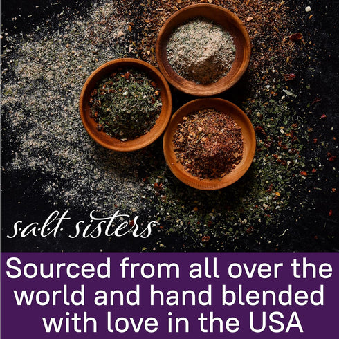 1lb s.a.l.t. sisters French Herb Salt | All-Natural, Gluten Free, MSG Free, Non-GMO | Easily Dissolvable Herb Blend