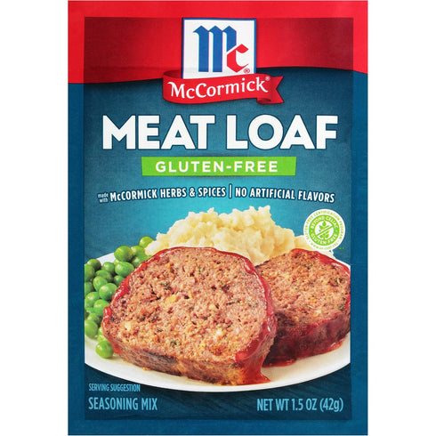 McCormick Gluten Free Meatloaf Seasoning Mix, 1.5 oz (Pack of 12)