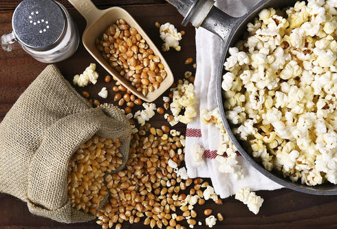 Amish Country Popcorn Oil and Seasoning Variety Pack - Coconut Oil 15 oz & ButterSalt 6 oz