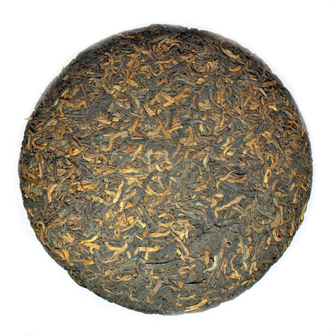 Jinglong Tea Factory Puerh Tea No1, Ripe Pu-erh Tea Mini Cake, 40 Cups, 3.6 Ounce