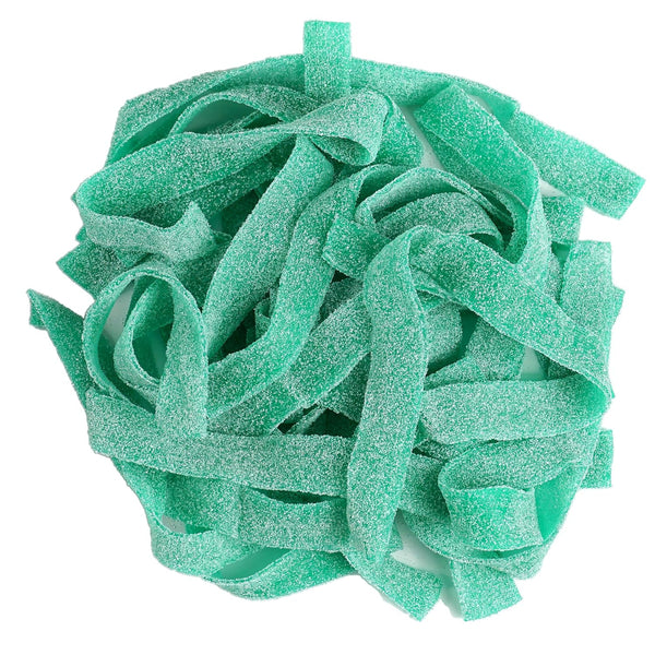Green Apple Sour Belts, 1 Pound Bulk Bag, The Hampton Popcorn &
