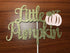 Little Pumpkin Cake Topper, Gold Pink Little Pumpkin Baby Shower Decorations for 1st Birthday Supplies