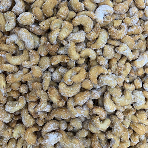 SweetGlob (2 Honey Roasted Cashews Sweet & Crunchy Premium Roasted Cashew Nuts, Fresh Snack, Resealable Bag Pound)