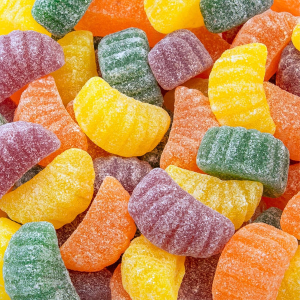 Fruit Slices 1-Pound Bag | Assorted Flavors Jellies | Dye Free Candy