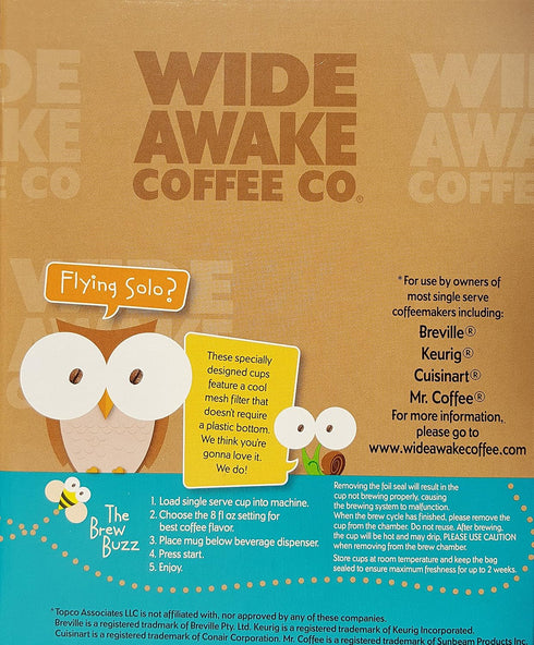 BUTO 36 Count Wide Awake Coffee Wide Awake Blend Single Serve Cups