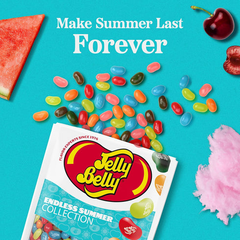 Summer 8 oz Jelly Belly Endless Jelly Bean Collection - Bag - Genuine, Official, Straight from the Source