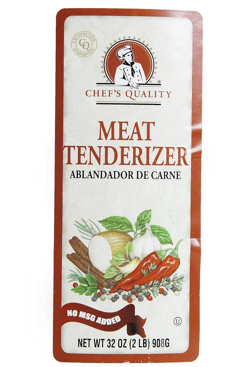 Chef's Quality 32 Oz Chefs Quality Meat Tenderizer with No MSG Added - Bottle