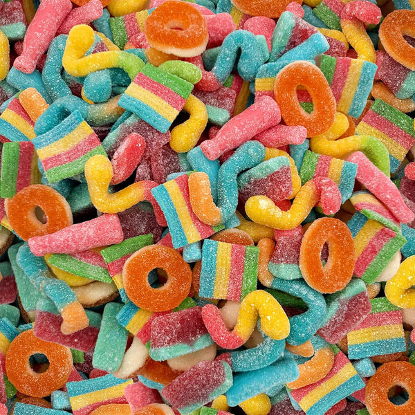Gummy Candy Bulk | 2 Pound Bag | Sweet & Sour Gummy