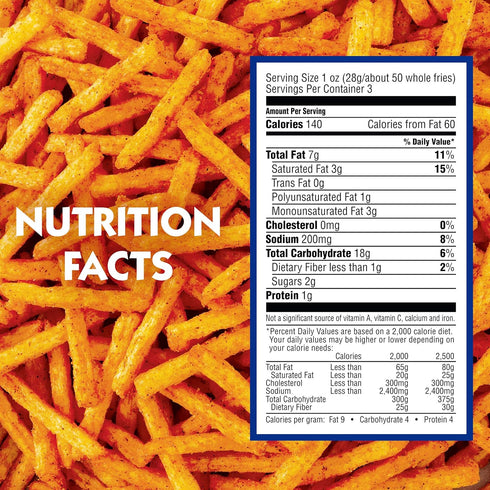 Andy Capp's (Pack 12) BBQ Fries Snacks