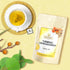 BREWIX Turmeric Ashwagandha Herbal Tea Bags (20 Pyramid Bags) - Caffeine Free, Gluten Free, Pure Herbal Blend