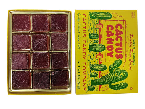 Cactus Candy Company 1/2 LB Prickly Pear Cactus Candy - Box