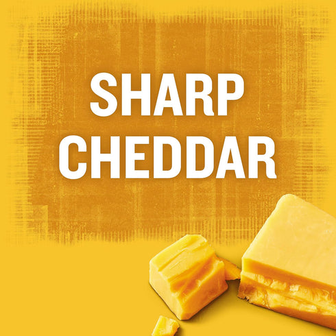 (6 Pack, 3.8 oz Cracker Barrel Sharp Cheddar Macaroni & Cheese Single Bowl Dinner ct Trays)