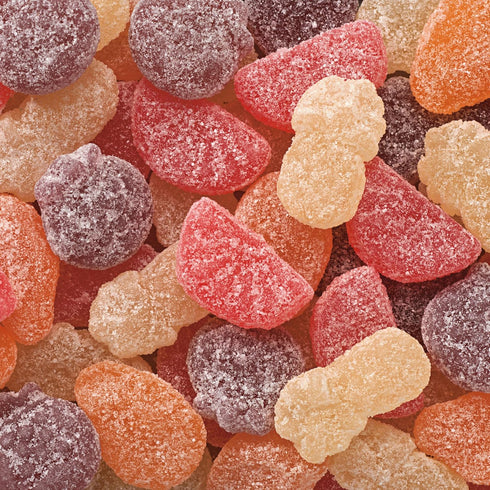 Gummy 11.11 oz SOUR PATCH KIDS Fruits Tropical Mix Soft & Chewy Candy, Share Size