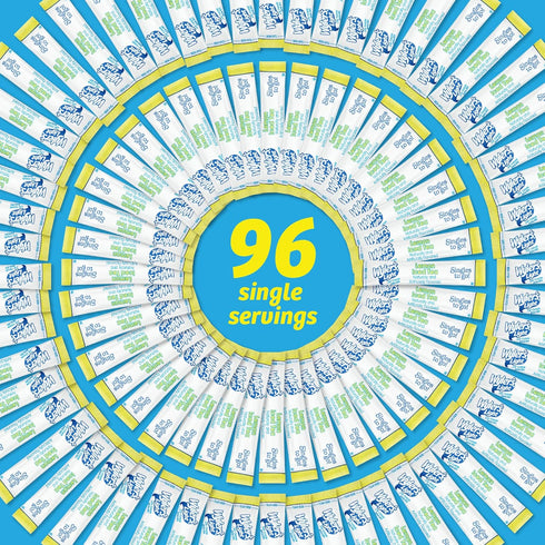Packets, 96 (Pack 12) Wyler's Light Singles To Go Powder Water Drink Mix, Lemon Iced Tea, Single Servings