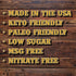 8oz Bronco Billy's Beef Jerky Bourbon Soaked Half Pound Jar - - New Jar Design