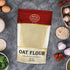Spicy World 4 (64oz) Oat Flour Whole Grain Pound Bag - Pure, USA Grown, For Baking & More, Non-GMO, Great Wheat