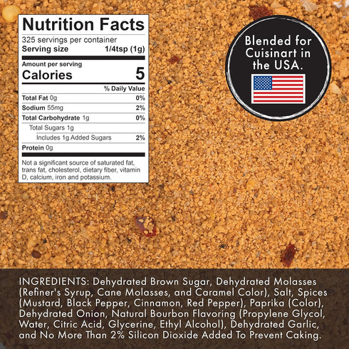 Cuisinart CGSS-780 BBQ Seasoning Bourbon Molasses, 11.5 OZ (325g)