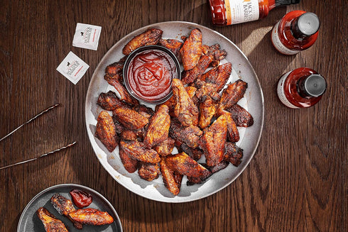 Jack Stack Barbecue Hot Sauce - Kansas City Cayenne Pepper BBQ Sauce (2 Pack, 18oz)