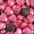 Valentines Chocolate Raspberry Cremes Hearts Pokodots Gift Box by It's Delish Valentines Day Gift - Pink Foil Wrapped