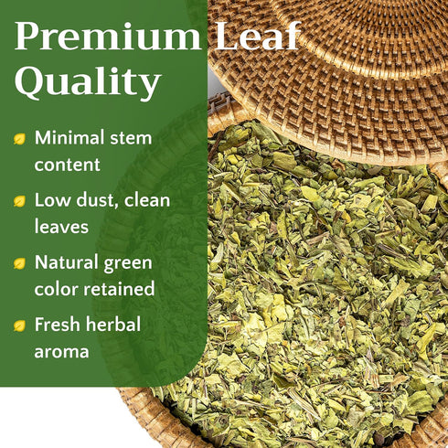 1lb (16oz) Dried Plantain Leaf Herb for Tea - Plantago Major Leaves - Hojas de Llanten Hierba - Cut & Sifted Natural