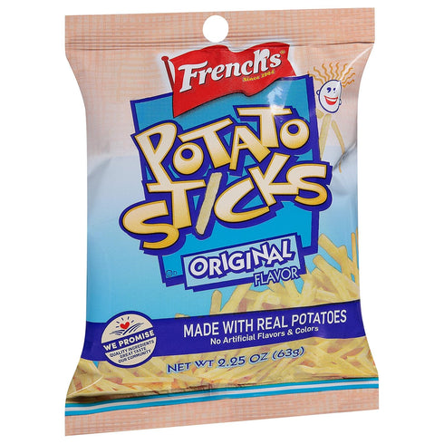 by French's 2.25 oz (Pack 12) French's Original Potato Sticks