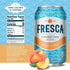 Fresca 12 oz, 12 Pack Peach Soda Sparkling Flavored Soft Drink Zero Calorie and Sugar Free, fl