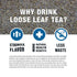8oz Tiesta Tea - Dried Organic Lavender Flower, Loose Leaf, Premium Non-Caffeinated Blend, Make Hot or Iced, Raw Edible