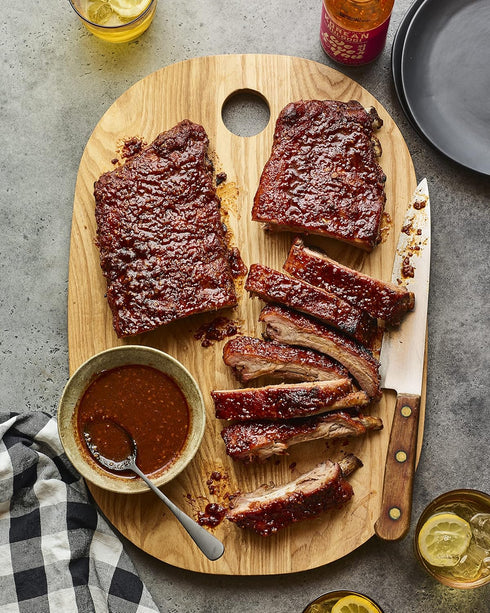 Medium Spicy Korean Bulgogi Kalbi Galbi BBQ Marinade & Sauce, 15oz (Pack of 1)