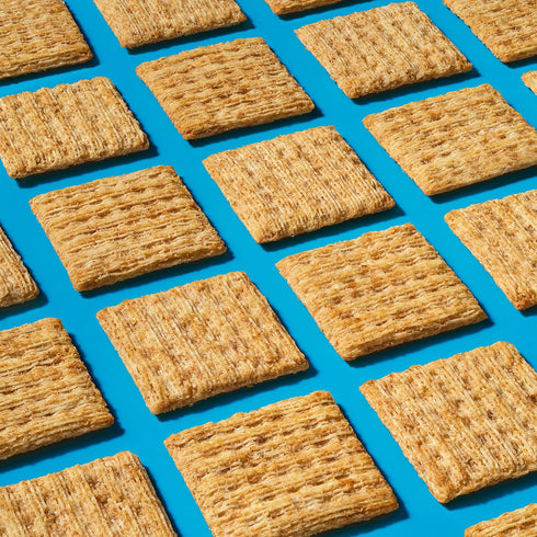 6 8.5 oz Triscuit Hint of Sea Salt Whole Grain Wheat Crackers, Vegan Crackers, Vegan Snacks, Bulk Snacks, - Boxes