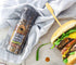 Safari Smoke Seasoning by African Dream Foods, All-Natural Smoky Seasoning, Reusable Glass Grinder