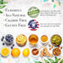 Earl Grey Tea by La Tea Dah - Zesty Gourmet Tea with Whole Ceylon Tea Leaves, Bergamot, & Orange Peel (12 Sachets)