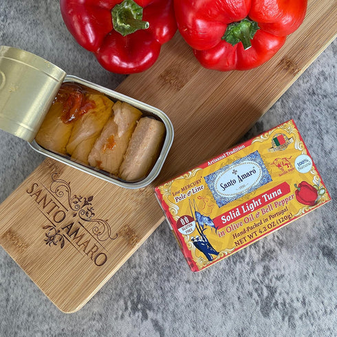 6 (6 Hand-Packed Discoverer Flavor Variety Pk Canned Wild Pole & Line Tuna Fillet in Olive Oil Pk) Mediterranean Diet