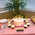 JeVenis 25 PCS Glittery Gold Bless this Child Cross & Cake Toppers for Baptism Decorations