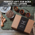 24+ Locca Boba Tea Kit | Bubble Teas | Premium Daily Joy Kit | Premium Matcha, Earl Grey Lavender, Jasmine | Vegan
